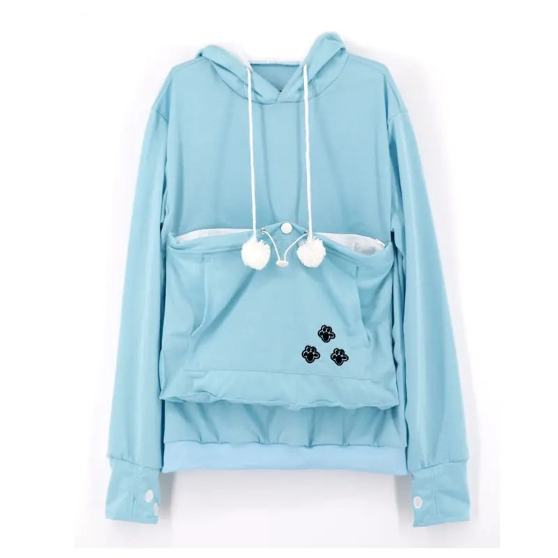 Stylish Hoodie with a Pouch (Cat and Dog)