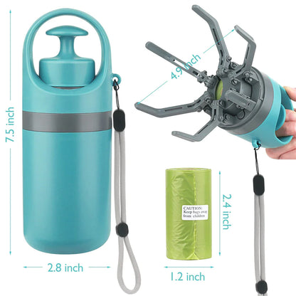 Portable Dog Pooper Scooper (with Bag Dispenser)