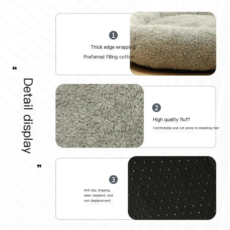 Premium Warm Cat and Dog Bed (Soft Cushion) 50cm