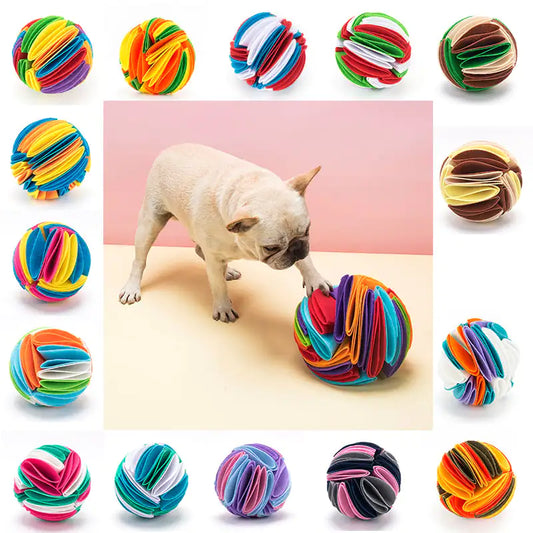 Foldable Dog Snuffle Ball