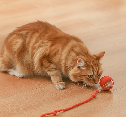Rolling Fun Cat Toy Ball