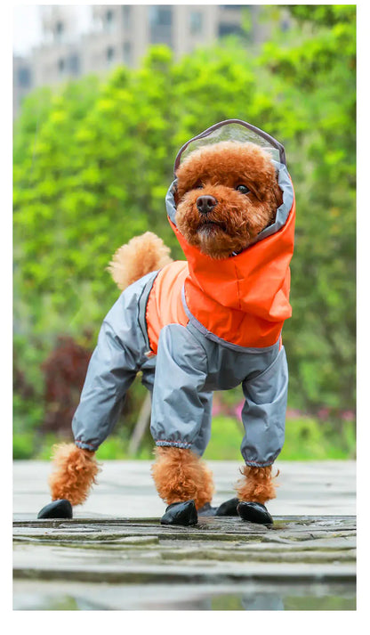 Waterproof Raincoat for Big Dogs