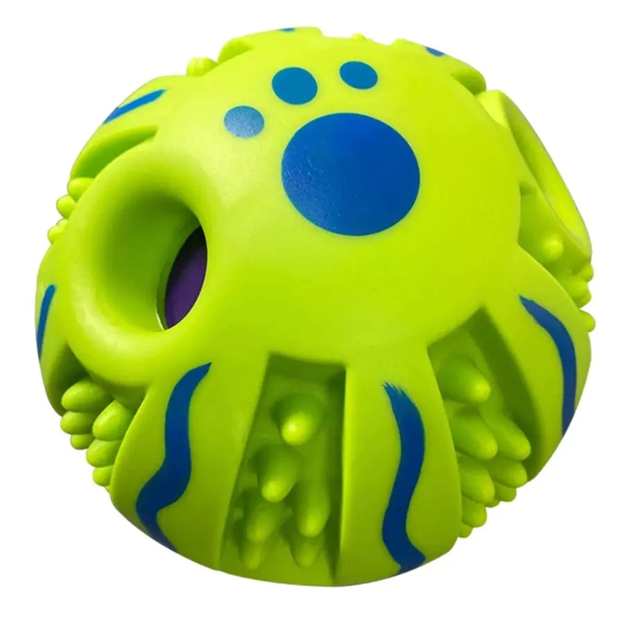 Interactive Dog Chew Ball with Sound