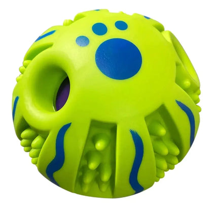 Interactive Dog Chew Ball with Sound