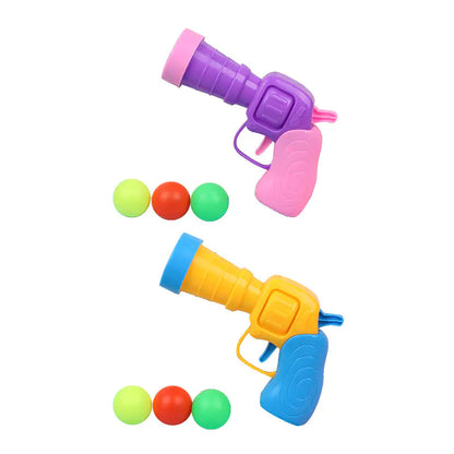 Cat Toy Launcher with Soft Balls