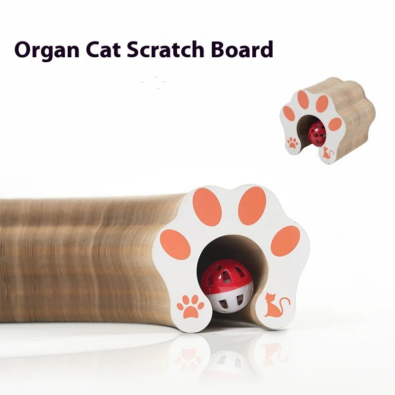 Magnetic Foldable Cat Scratch Toy