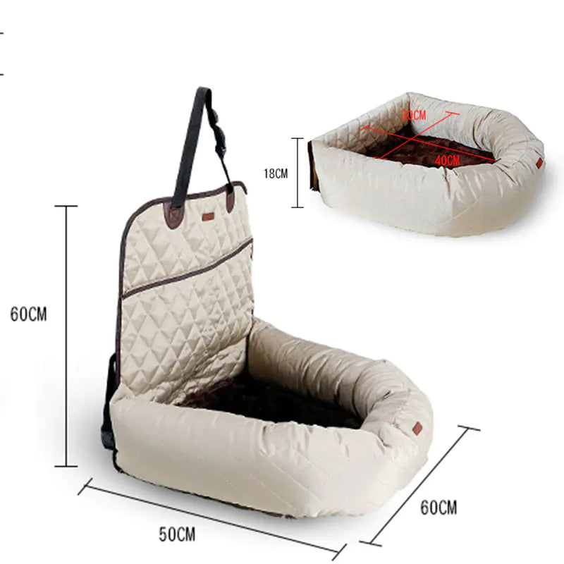 Multifunctional Car Bed with Thick Cushion