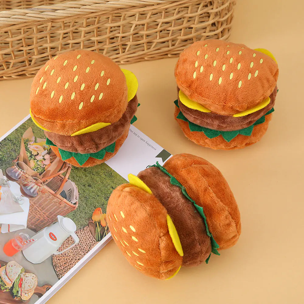 Durable Plush Toy with Sound for Dogs