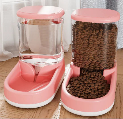 Automatic Dog Feeder and Drinking Fountain