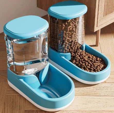 Automatic Dog Feeder and Drinking Fountain
