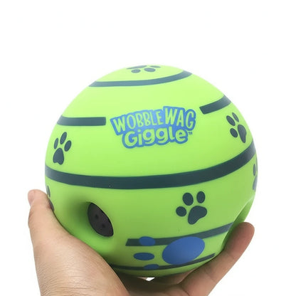 Interactive Dog Chew Ball with Sound