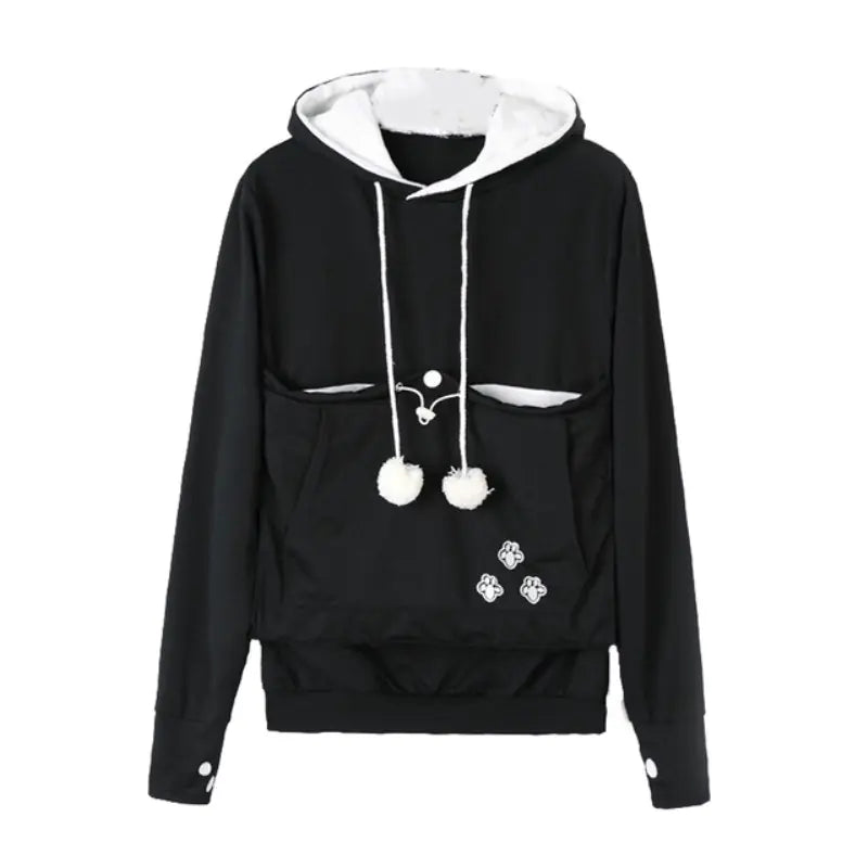 Stylish Hoodie with a Pouch (Cat and Dog)