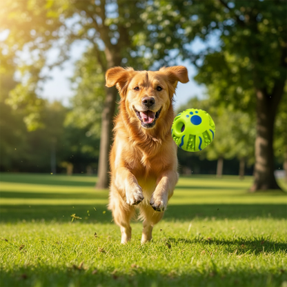 Interactive Dog Chew Ball with Sound